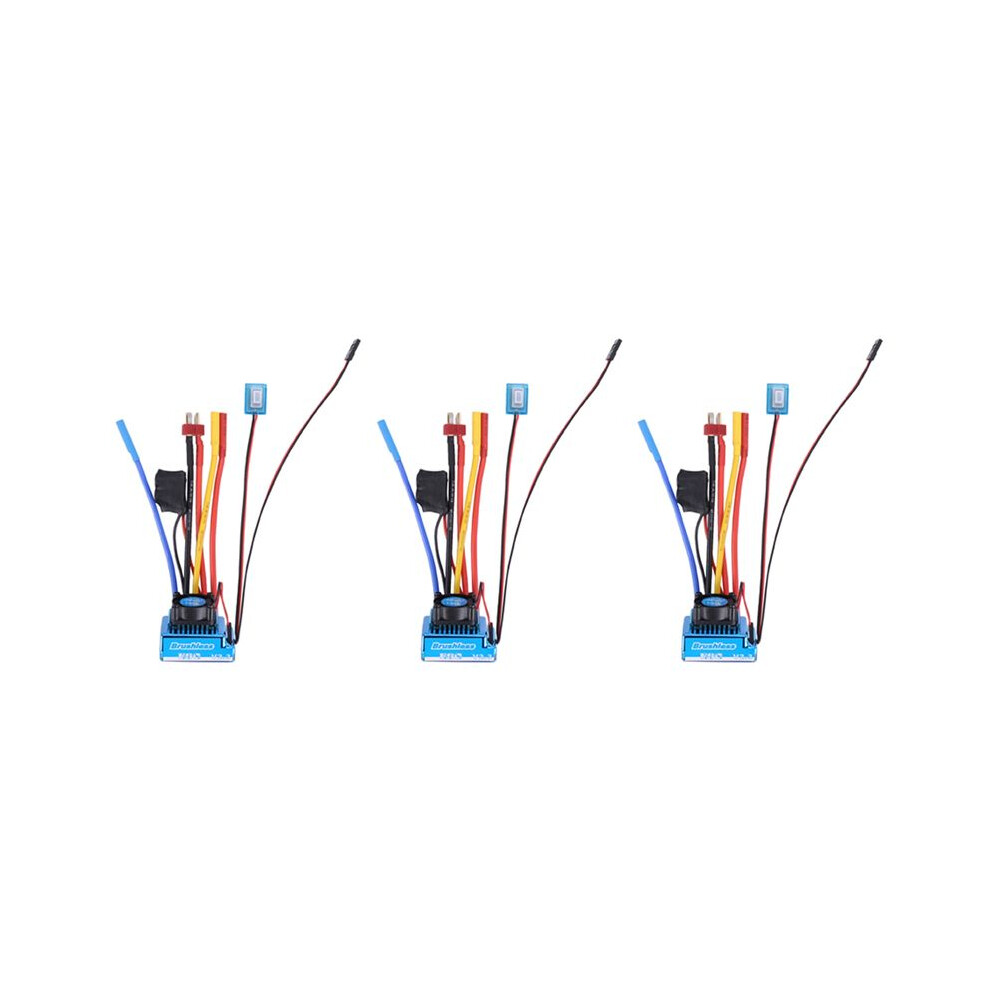 3X 120A Brushless Esc Electric Speed Controller Waterproof Dust-Proof Rc Part Accessory 6032573880813