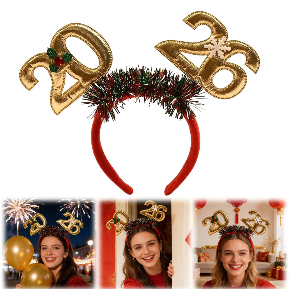 New Year 2026 headbands for women holiday styling