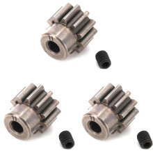 3X Metal Motor Gear Pinion Gear 32P 11T 3.175mm 6747 for  Rustler 4X4 TRX4 6X6 TRX6 RC Car Parts