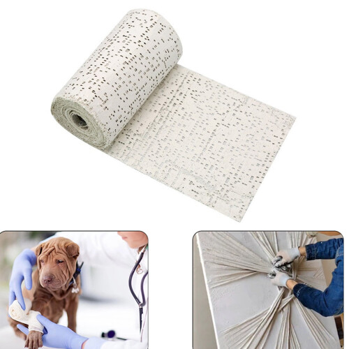 Plasters Cloth Gauze Bandage Roll Wrap Strips for Art Projects Sculpture Modeling Fast Setting for Creative Crafts 1