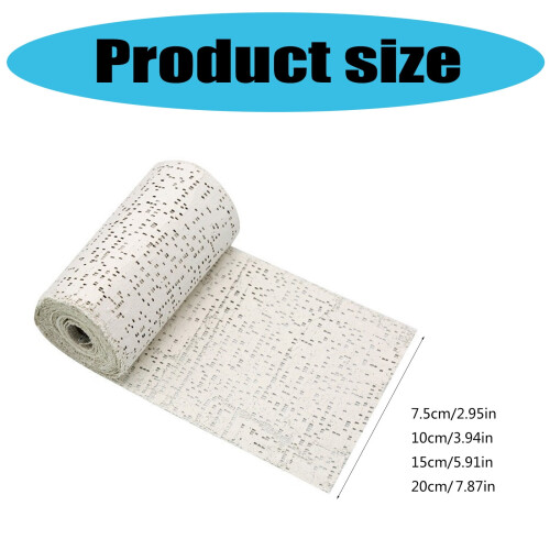 Plasters Cloth Gauze Bandage Roll Wrap Strips for Art Projects Sculpture Modeling Fast Setting for Creative Crafts 2