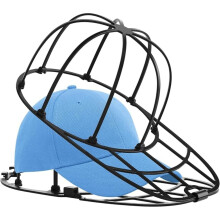 Baseballkappen-Waschkäfig, schwarz, 1 Stück