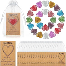 Pocket Hug Tokens mit aufmunternden Karten – 12er- oder 24er-Packung