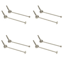 8 Piezas Accesorios de Actualizacióndel Eje de TransmisiónUniversal de Control Remoto Aptos para  144001 1/14