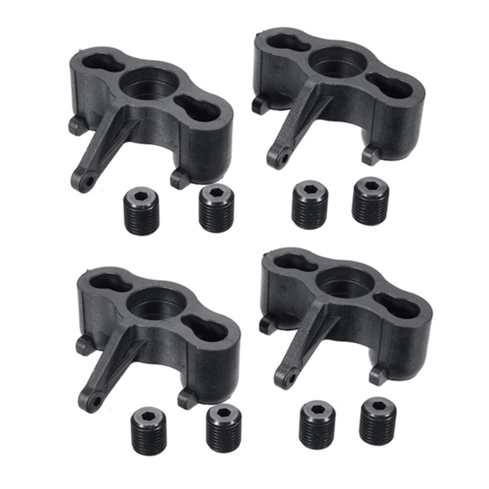 4Pcs Steering Block Steering Knuckles Hub Carrier Ea1003 For Jlb Racing Cheetah 1/10 Brushless Rc Car Parts Accessories 6033113267347