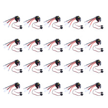 20X Rc ESC 320A 6-12V Brushed ESC Speed Controller with 2A BEC for RC Boat U6L5