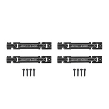 4x for FMS FCX24 Metal Steel Drive Shaft CVD 1/24 RC Crawler Car Upgrades Parts Accessories