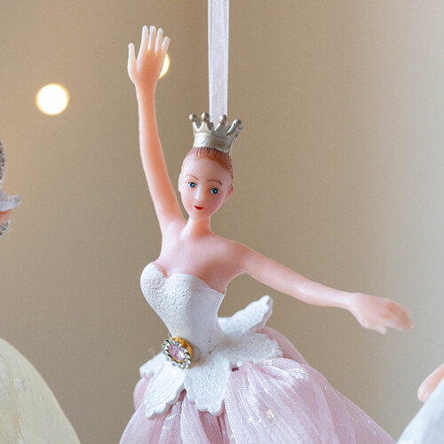Enfeite de Natal Bailarina Elegante e Caprichoso (1 peça) 2