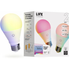 Ampoule LED connectée LIFX A19, 800 lm, IRC 90+, lot de 2