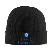 Καπέλο σκουφάκι DePaul University ζεστό πλεκτό σκουφάκι κρανίου ένα μέγεθος