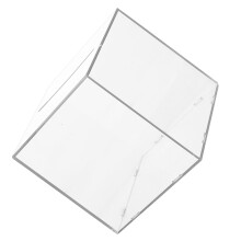 Spaarpot van transparant acryl (1 stuk)