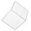 Spaarpot van transparant acryl (1 stuk) 1