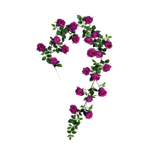1,8 m künstliche Seidenblumen-Rankengirlande