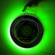 LED Light-Up Flying Disc for Adults, 27cm, 49 LEDs, 190g
