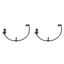 2X Capteur de Frein D'Essieu Arrière de Voiture Capteur D'Usure des Plaquettes de Frein Ligne de Capteur de Frein 80A615121 pour A6 A7 E-TRON Q5