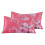 Blomsterpudebetræk Queen Size 19x31in 2-pak 1