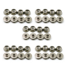 40 Peças de Metal Biela Parafuso Junta CalçO Arruela Resto para WPL C14 C24 C34 C44 MN D90 D91 D99S RC Carro, Cinza