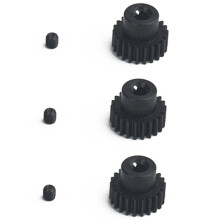 3X Steel 23T Motor Gear Pinion Gear 7541 for ZD Racing -10 DBX10 1/10 RC Car Upgrade Parts Spare Accessories