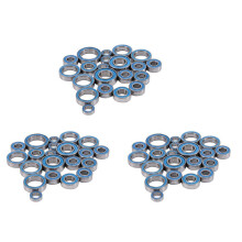 63Pcs Sealed Bearing Kit for Slash 4X4 VXL Rustler Stampede HQ727 Remo 1/10 RC Car Upgrade Parts Accessories