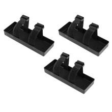 3X RC Battery Tray Case Battery Box Bracket for Axial SCX10 TRX4 RC4WD D90 1/8 1/10 RC Car Spare Parts,Black