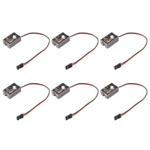 6X Gyro Gyroscope for WPL D12 1/10 RC Car Drift Racing Car Steering Output Integrated Compact Light-Weight Design