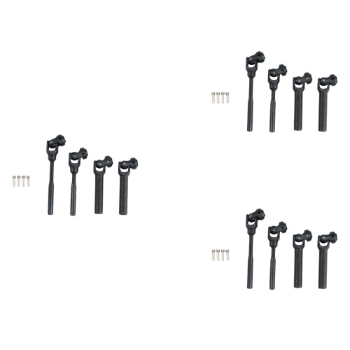 6 Unidades de Eixo de Transmissão CVD IRC00220 para 12,3 Polegadas 313mm de Distância Entre Eixos Axial SCX10 e SCX10 II