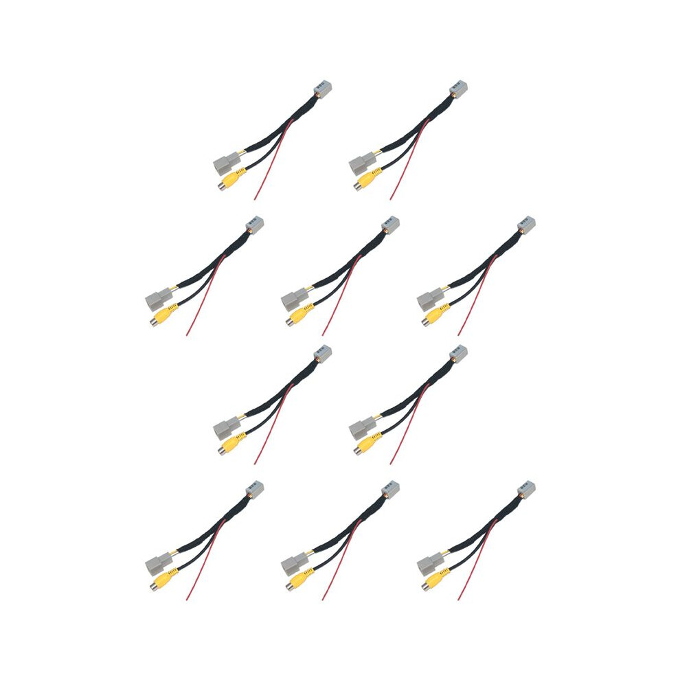 10X Car Rear View Camera Rca Video Reverse Camera Convert Cable Adapter For Outlander Asx Gf Gg Zj 6031085132311