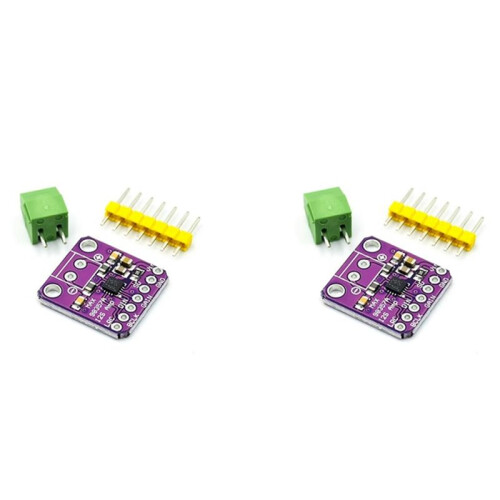 2X Max98357 I2S 3W Klass D Förstärkare Breakout Interface Dac Decoder Modul Filterlöst Ljudkort för Raspberry Pi Esp32