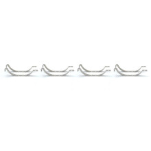 40PZ Ammortizzatore Nel Acciaio Molle Un Balestra Sospensione per WPL D12 B14 B24 B16 B36 RC Truck Accessori per Ricambi Auto