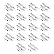 20X Chenille Voiture Partie Inférieure Rc Mise Une Niveau Arbre Arbre Moteur En MéTal pour Wpl 1/16 1/24 Accessoire de Voiture de Jouet