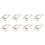 8X 4 Pin Car Reverse Camera Retention Wiring Harness Cable Plug Adapter Connector Fit for 1