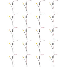 20X 24 Pin Car Camera Adapter Connector Wire Reversing Camera to GPS Unit Cable for Kluger RAV4
