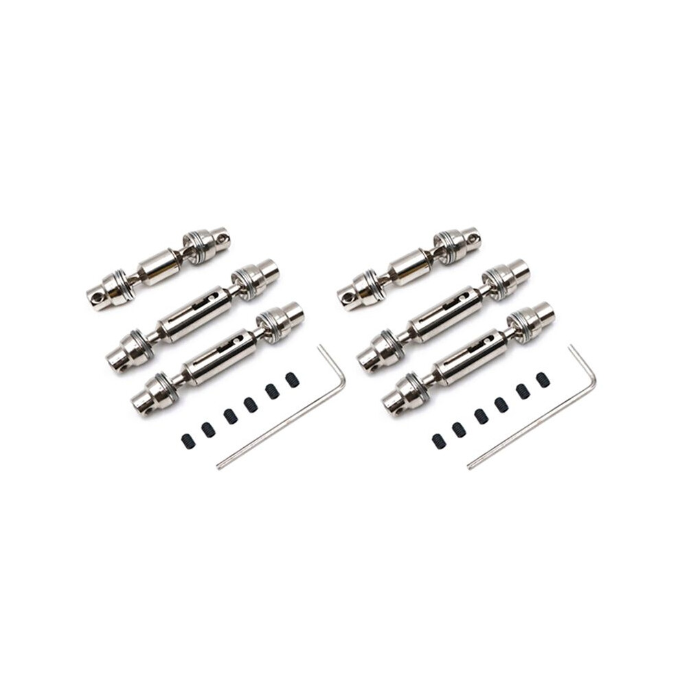 6X Metal Front Rear Drive Shaft For 1/16 Wpl B16 B36 Henglong 6Wd Truck Rc Car Spare Parts 4712804192473
