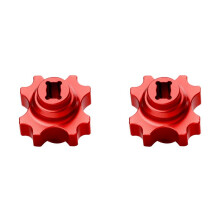 2X Metal Differential Lock Differential Locker Spool voor TT02 TT02B TT02T TT02D RC Auto Upgrades Onderdelen Accessoires,2