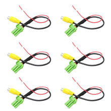 6X Car Rear View Camera RCA Video Reverse Camera Convert Cable Adapter for Vitara Swift Sx4