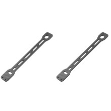 2X Carbon Fiber Second Floor Board Plate for TT02 TT02B TT-02 TT-02B 1/10 RC Car Upgrades Parts Accessories