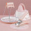 Stainless Steel Bowl Clip with Plastic Handle, Foldable 4