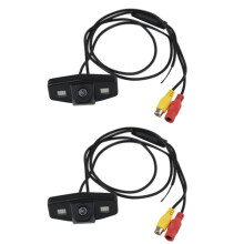2X Caméra de Recul de vue ArrièRe de Voiture Automatique Caméra de Stationnement Inversée pour EK FD Accord Fit Jazz TSX