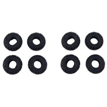 8 Stück 55x24mm 1,0 Gummireifen für 1/18 1/24 RC Crawler Car Axial SCX24 AX24 FMS FCX24 TRX4M Upgrade-Teile