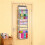 Scaffale portaoggetti trasparente a 6 ripiani, grigio, 42 x 131 cm 4