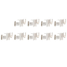 6Set Motor Pinion Gear Puller Remover Tools Set for Rc Helicopter Motor Pinion Parts - Aluminium Alloy