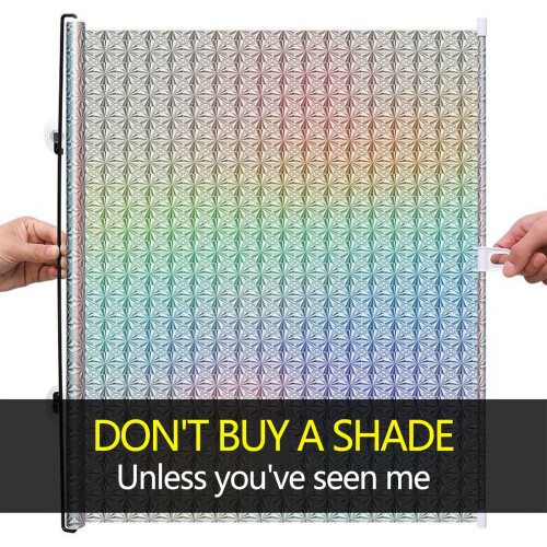 Pare-soleil rétractable pour balcon/chambre 40x60cm 2