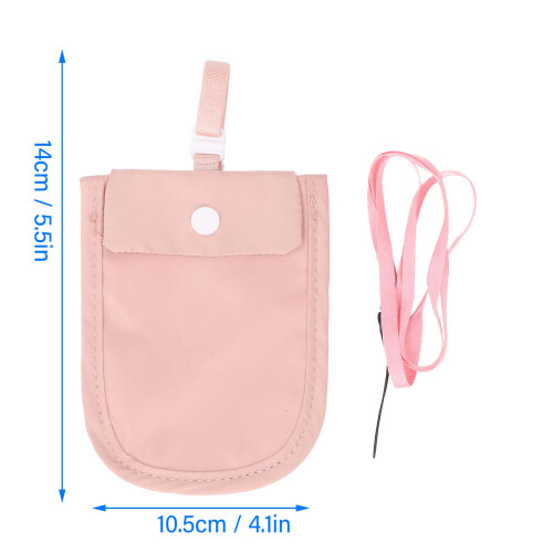 Undercover Bra Pocket, Lanière, 14 x 10,5 cm, Rose 1