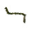 Norfolk Pine Garland Real Touch 1,5 m 8 kellolla 2