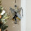 Handgefertigter Windspinner aus Buntglas, Memphis Melody2026 5