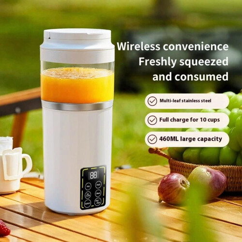 Mini USB-rechargeable blender for smoothies and shakes, 1