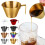 Stainless Steel Shot Cup with Handle and Scale – 1