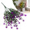Artificial Camellia and Rose Bouquet with Greenery, 37cm 1