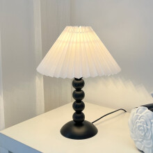 Bedside Lamp with 3-Color Dimming & USB Charging