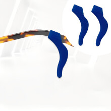 Siliconen oorhaakjes voor brillen – antislip, zacht en discreet.